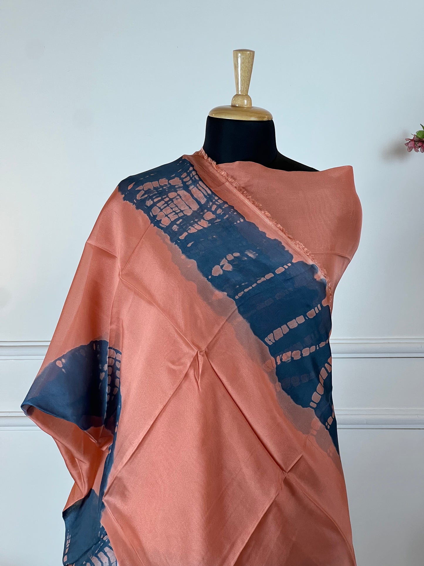 TOP: Twill Tie and dye ; BOTTOM: Muslin ; DUPATTA: Twill tie and dye art no 0104