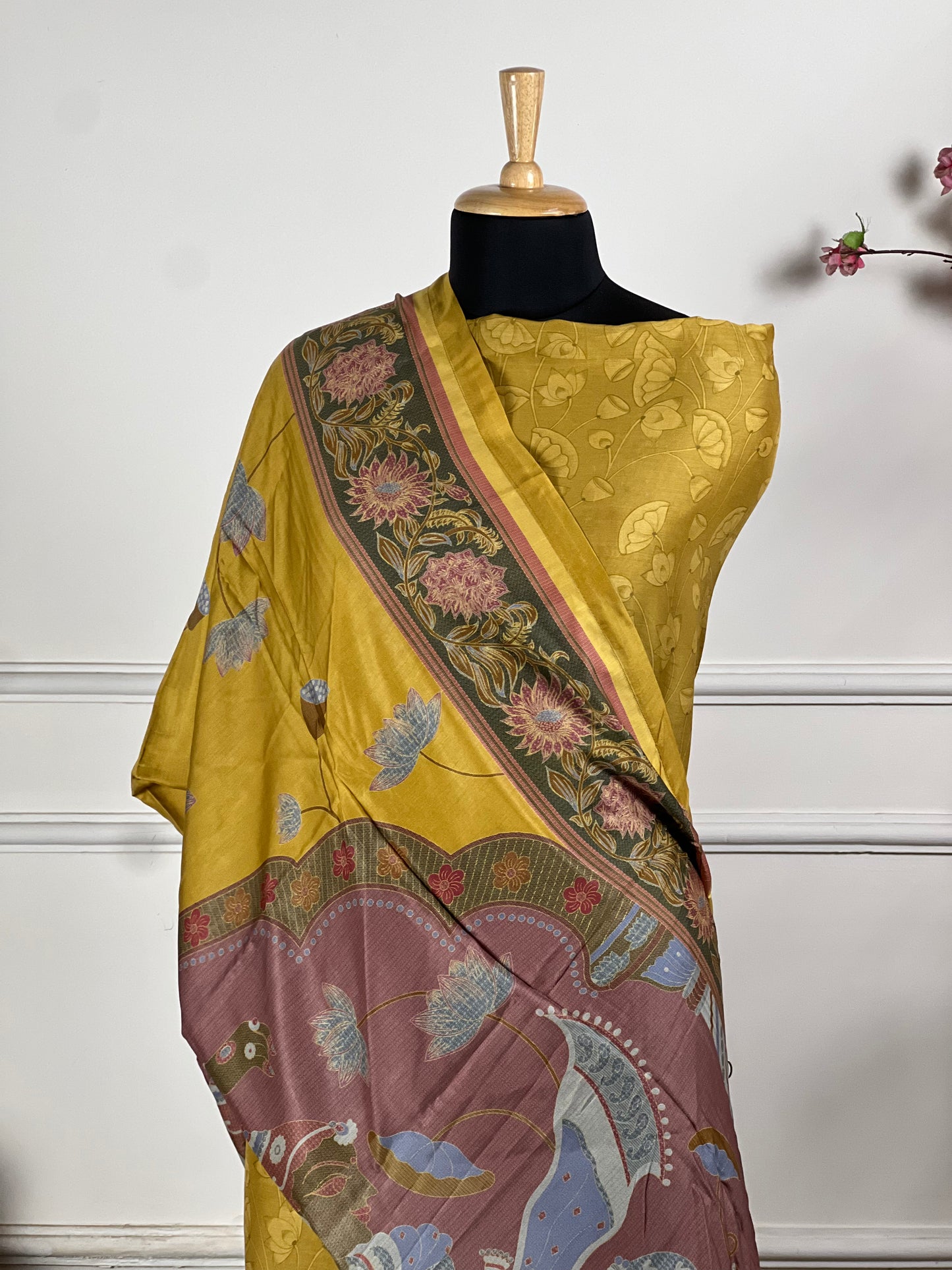 TOP: Mul muslin digital print ; BOTTOM: Mul muslin ; DUPATTA: Mul muslin digital print art no 0143