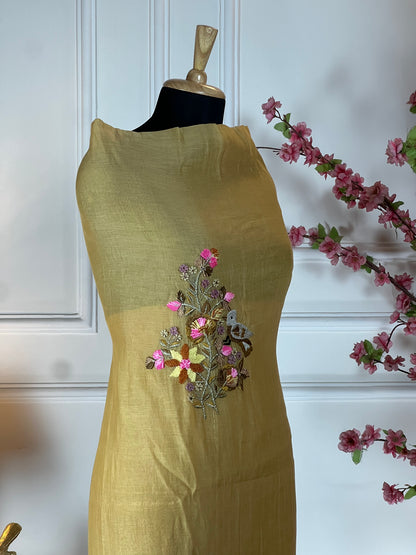 Top Pure mul cotton with thread work Bottom Pure muslin Dupatta Pure mul cotton with thread work