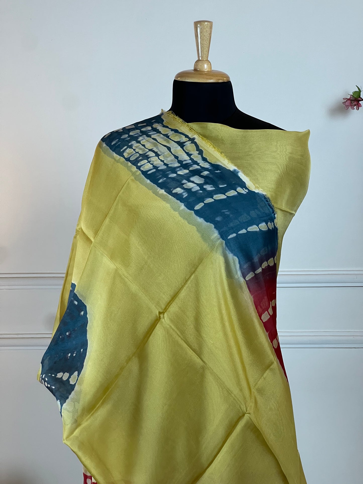 TOP: Twill Tie and dye ; BOTTOM: Muslin ; DUPATTA: Twill tie and dye  art no 0102