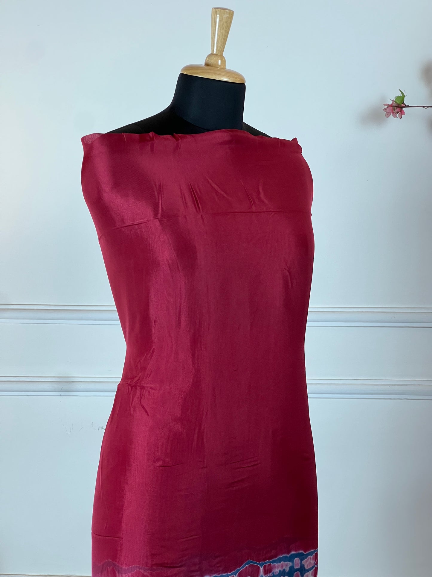 TOP: Twill Tie and dye ; BOTTOM: Muslin ; DUPATTA: Twill tie and dye  art no 0106