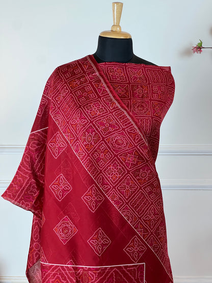 TOP: Twill printed ; BOTTOM: Muslin ; DUPATTA: Twill printed  art no 0112
