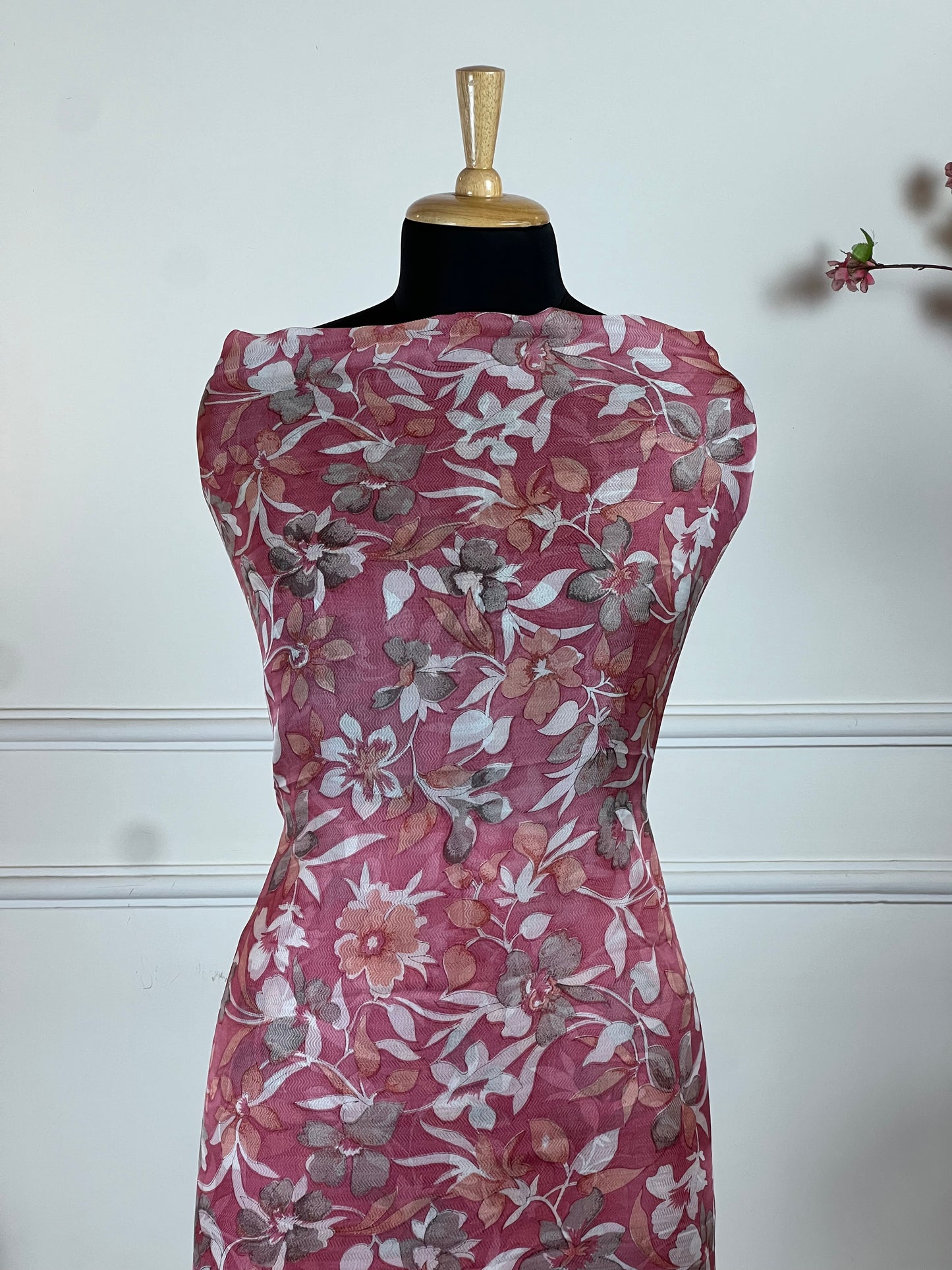 TOP: Twill digital printed ; BOTTOM: Muslin ; DUPATTA: Twill printed  art no 0113
