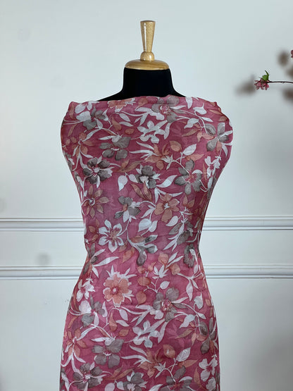 TOP: Twill digital printed ; BOTTOM: Muslin ; DUPATTA: Twill printed  art no 0113