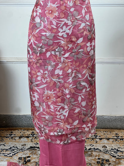 TOP: Twill digital printed ; BOTTOM: Muslin ; DUPATTA: Twill printed  art no 0113