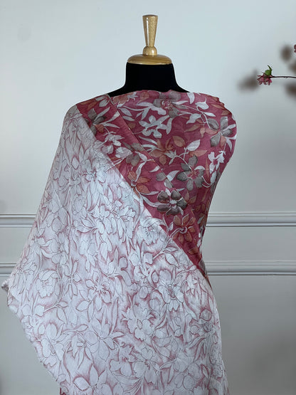 TOP: Twill digital printed ; BOTTOM: Muslin ; DUPATTA: Twill printed  art no 0113