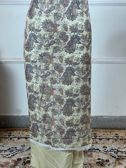 TOP: Twill printed digital ; BOTTOM: Muslin ; DUPATTA: Twill printed digital  art no 0115