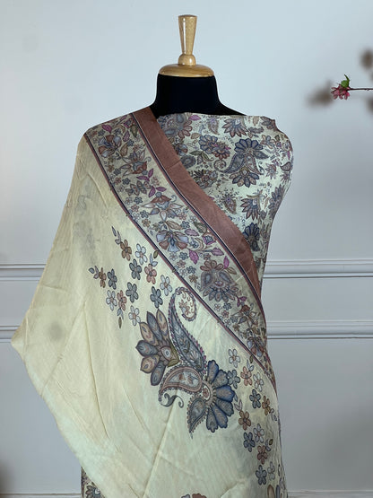 TOP: Twill printed digital ; BOTTOM: Muslin ; DUPATTA: Twill printed digital  art no 0115