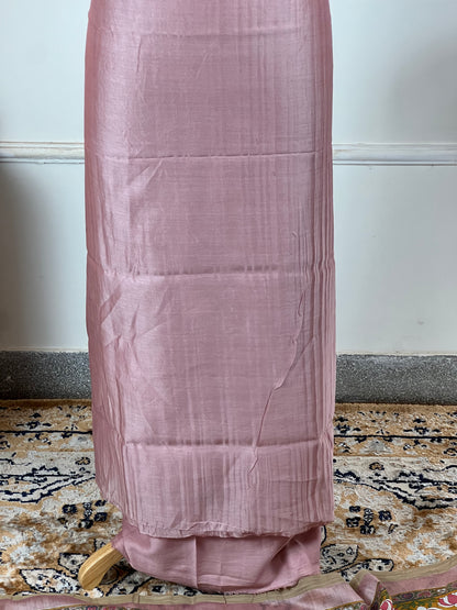 TOP: Maheshwari silk ; BOTTOM: Jam cotton ; DUPATTA: Maheshwari silk  art no 0116