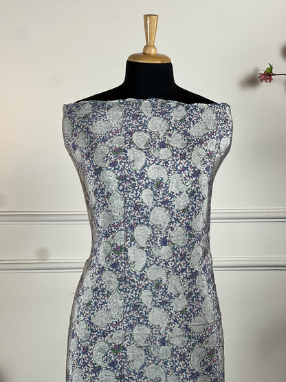 TOP: Crape digital print all over ; DUPATTA: Pure print digital print  art no 0129