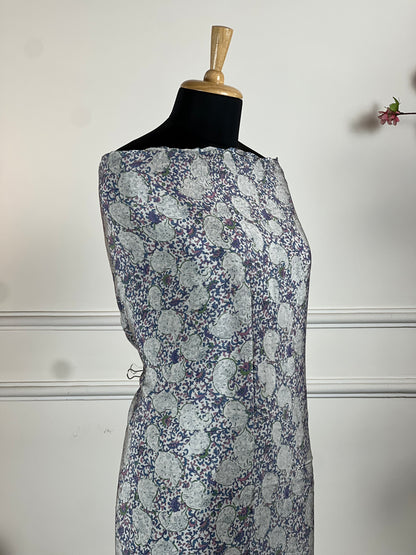 TOP: Crape digital print all over ; DUPATTA: Pure print digital print  art no 0129