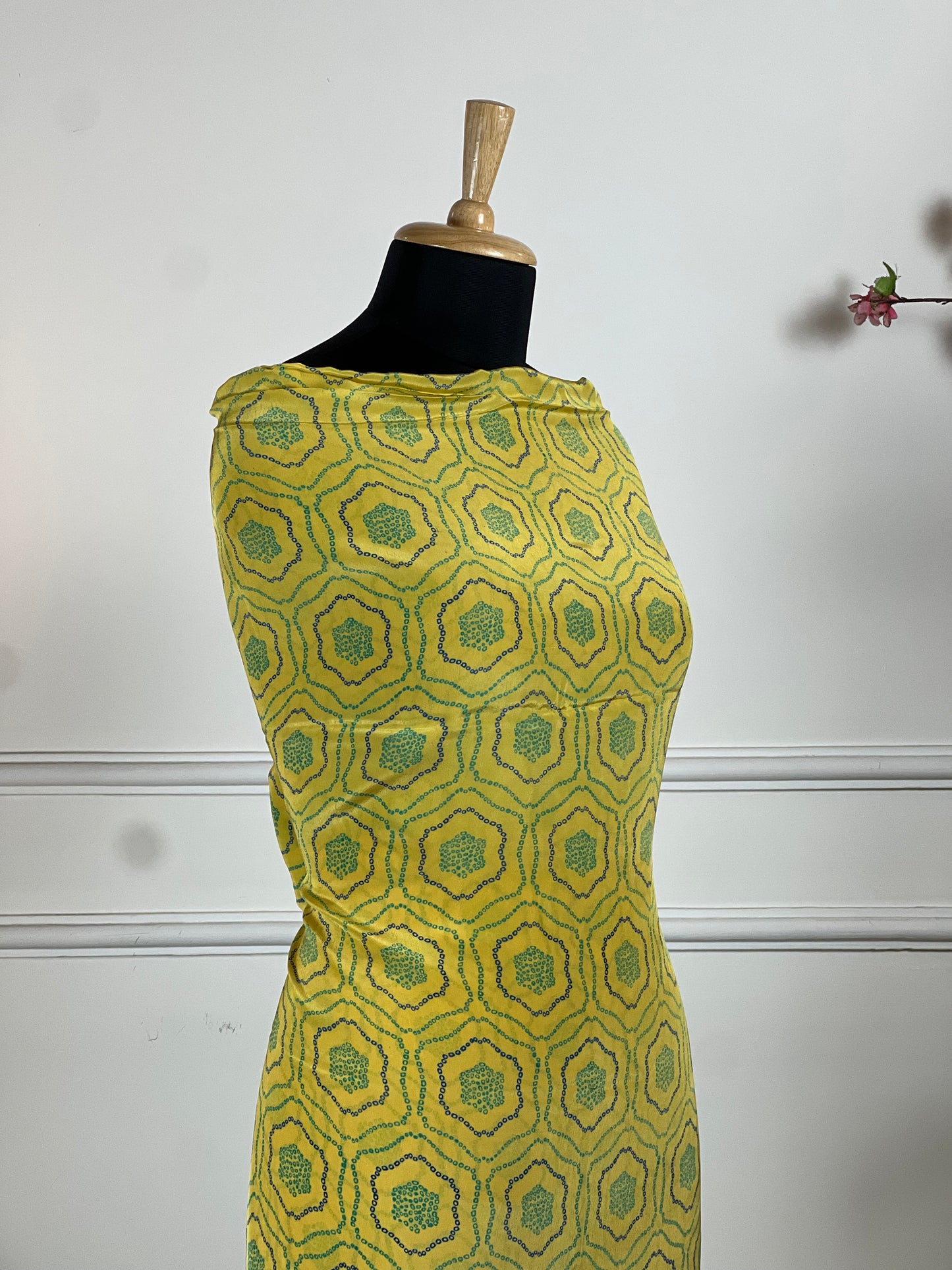 TOP: Crape digital print ; BOTTOM: Plain Crape ; DUPATTA: Pure digital print  art no 0130