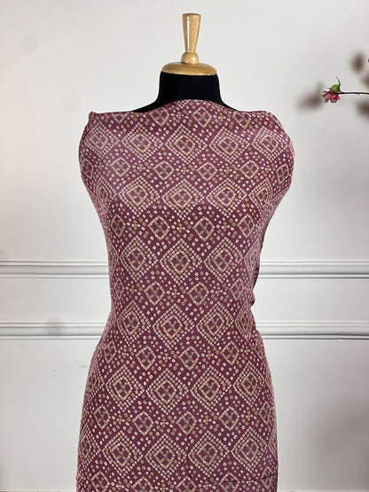 TOP: Crape digital print ; BOTTOM: Crape ; DUPATTA: Pure digital printed  art no 0136
