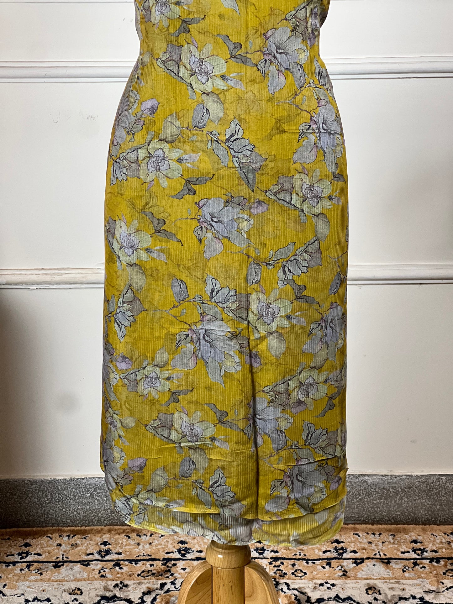 TOP: Pure Tabby silk digital print all over ; DUPATTA: Mushlin digital print  art no 0141
