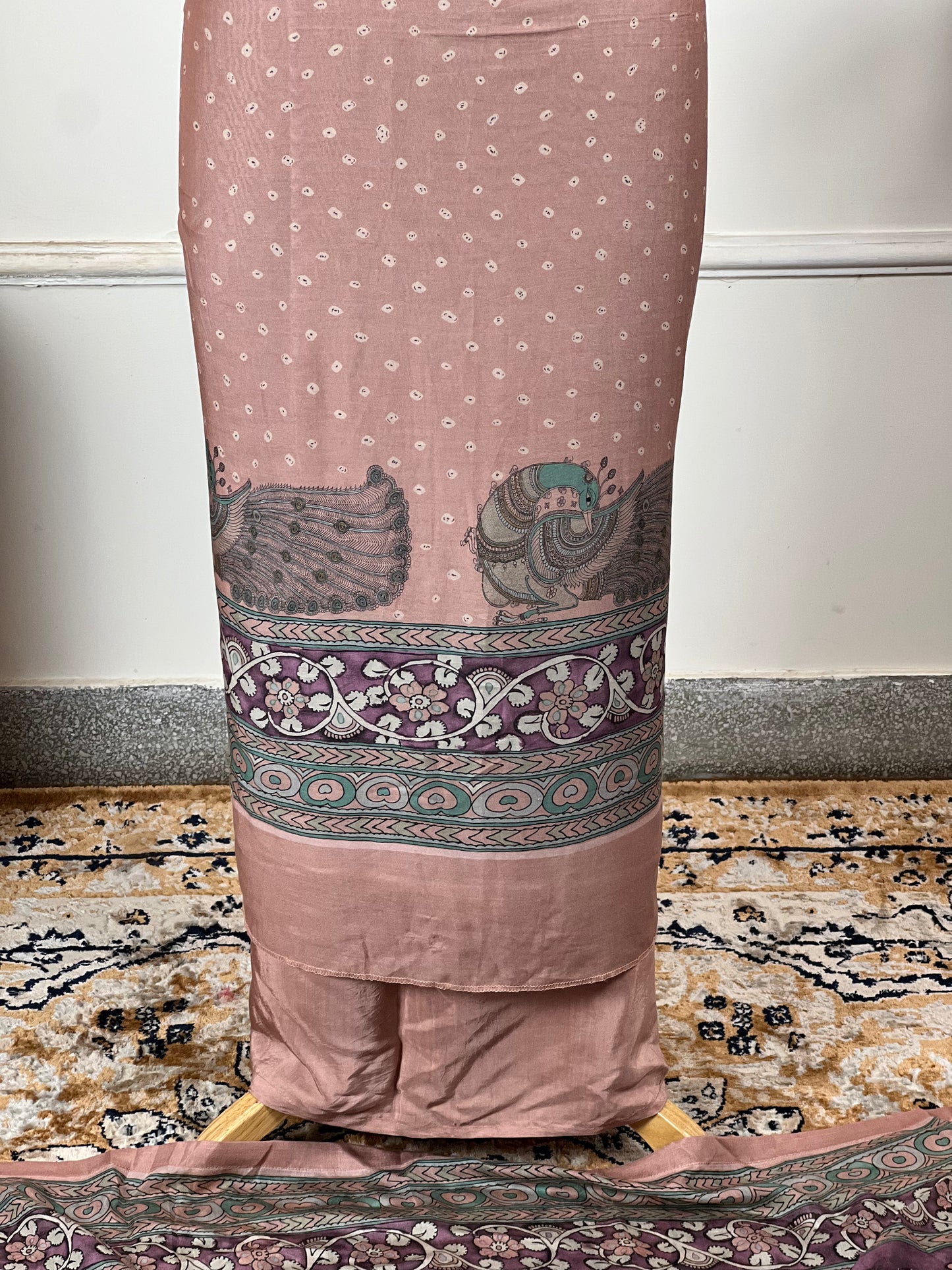 TOP: Mul muslin digital print ; BOTTOM: Mul muslin ; DUPATTA: Mul muslin digital print  art no 0142