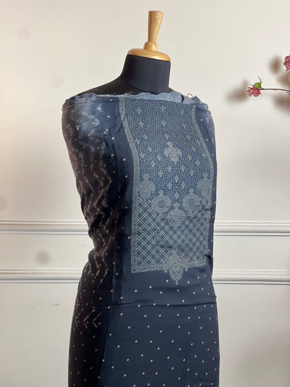TOP: Mushlin digital print ; BOTTOM: Mushlin ; DUPATTA: Mashlin digital print  art no 0153