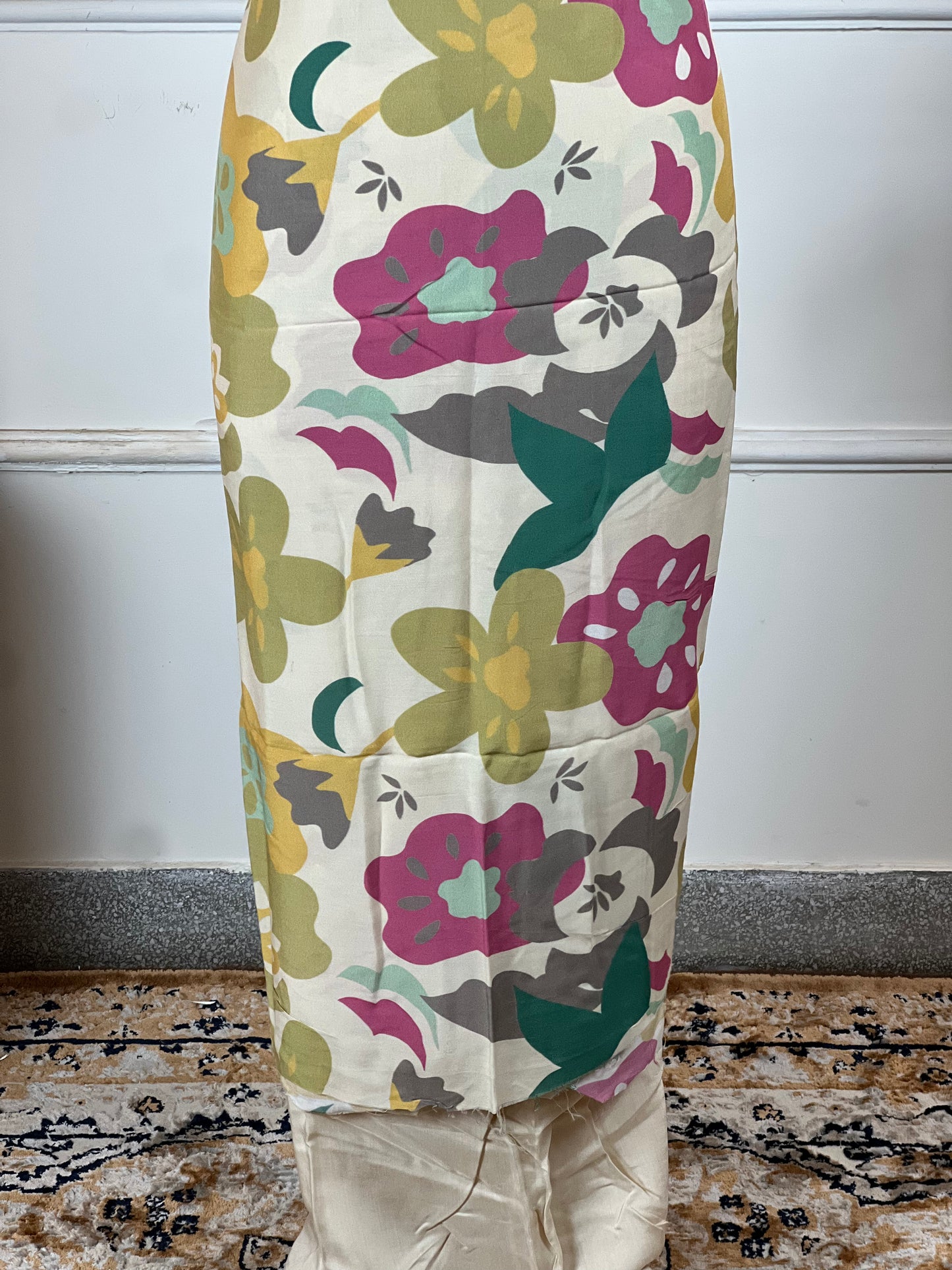 TOP: Mashlin digital print ; BOTTOM: Mashlin ; DUPATTA: Mashlin digital print  art no 0156