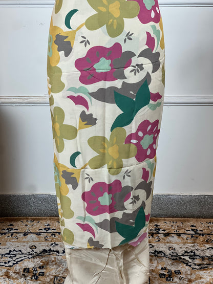 TOP: Mashlin digital print ; BOTTOM: Mashlin ; DUPATTA: Mashlin digital print  art no 0156