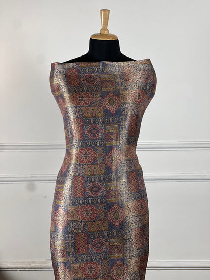 TOP: Shimmer muslin digital print ; BOTTOM: Silk muslin  art no 0176