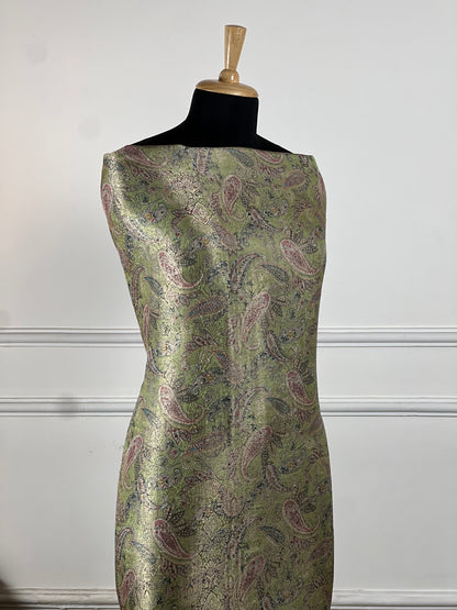 TOP: Shimmer muslin digital print ; BOTTOM: Silk muslin  art no 0178