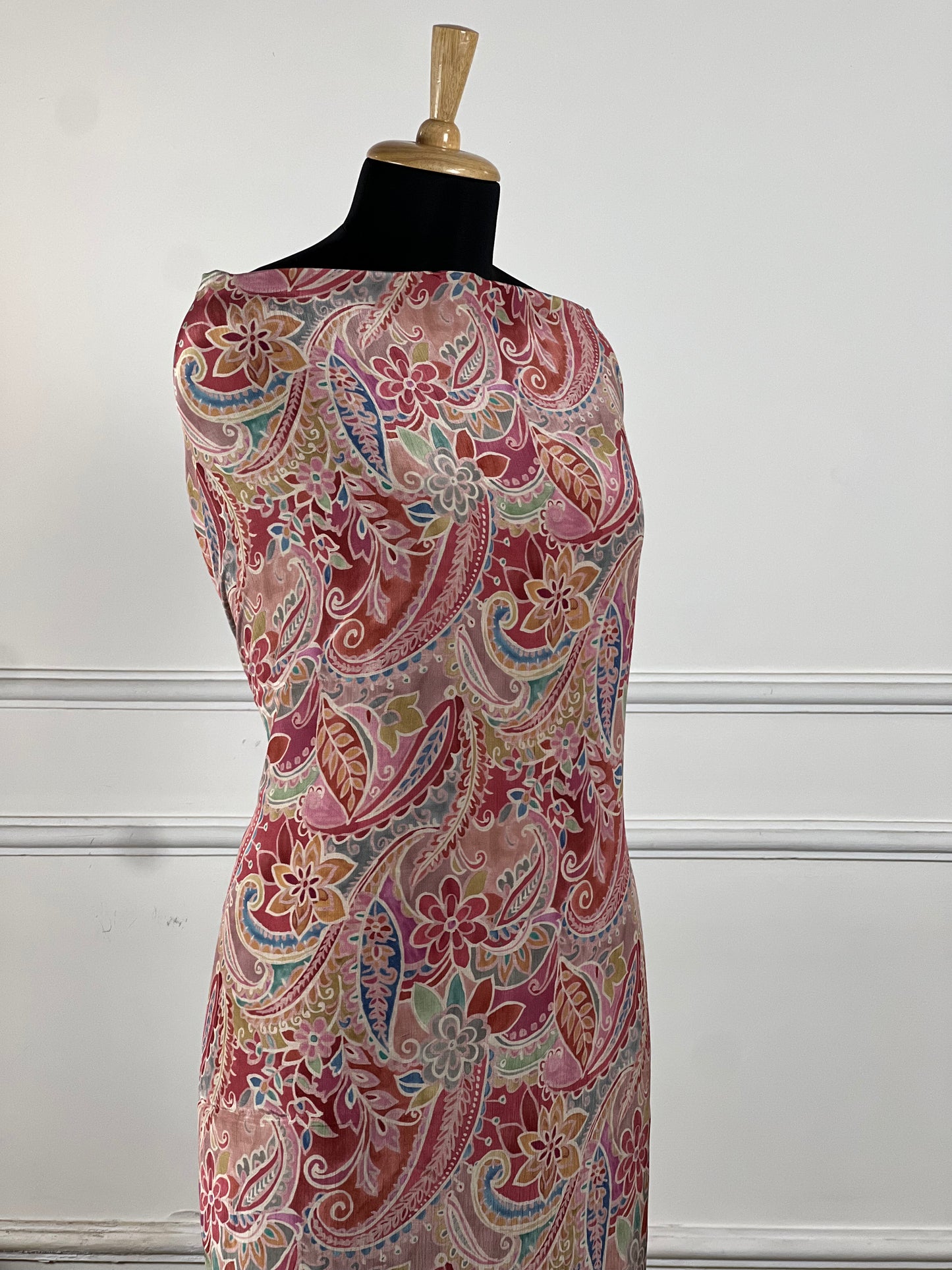 TOP: Viscos Masaba Silk digital print ; BOTTOM: Muslin  art no 0184