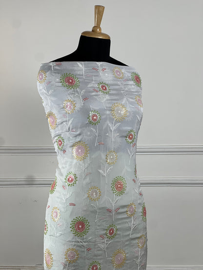 TOP: Chinon Siquins work both sides Handwork ; BOTTOM: Silk opada  art no 0188